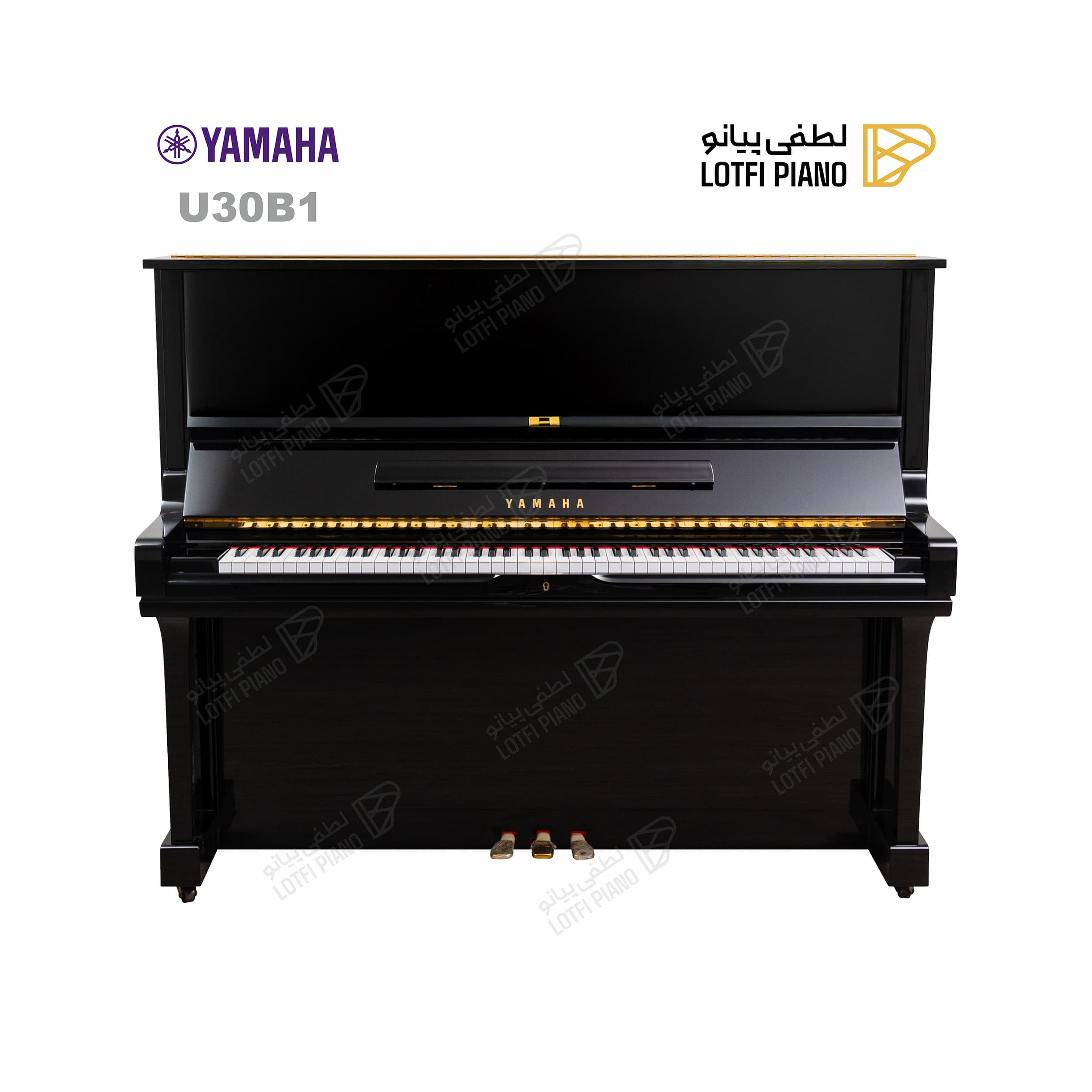 YAMAHA U30BL - thumbnail 1