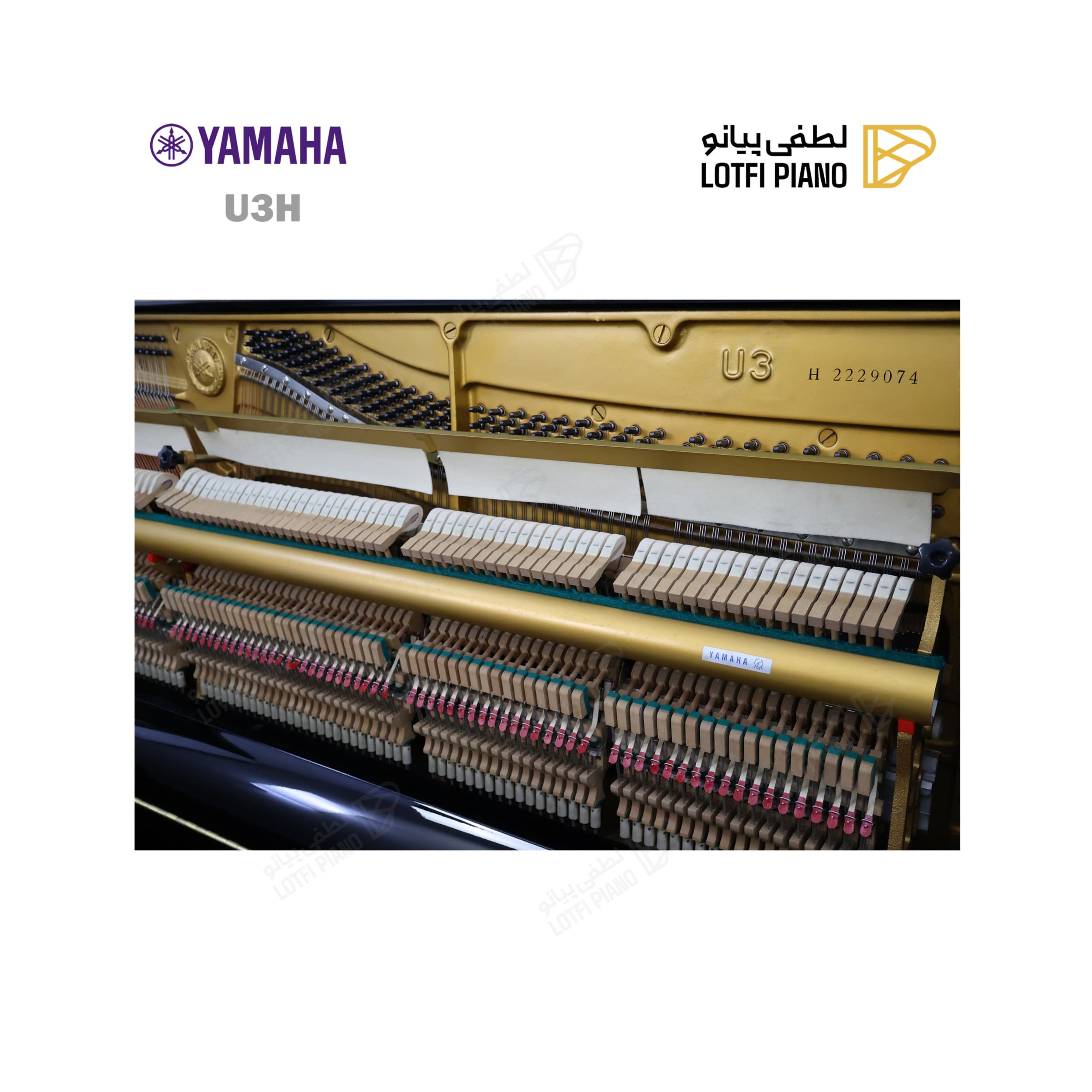YAMAHA U 3H - thumbnail 3